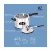 Milton Pro Cook Aluminium Induction Pressure Cooker With Inner Lid, 4 litre, Silver