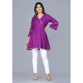 Smien - Purple Rayon Women's Tunic ( Pack of 1 ) - None