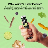 Auric Liver Detox Effervescent with 10 Super Ayurvedic Herbs | 20 Tablets