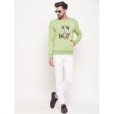 Lycos - Sea Green Fleece Regular Fit Men's Sweatshirt ( Pack of 1 ) - None