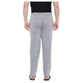 Vimal Jonney Light Grey Cotton Trackpants Single - None