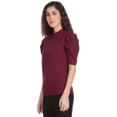 Sugr Polyester Regular Tops - Red Single - L