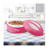 Milton DELIGHT JR GIFT SET Pink Steel Serve Casserole ( Set of 3 , 500,1000,1500 mL ) - Pink