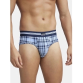 Jockey UI20 Men Super Combed Cotton Elastane Brief - Dusk Blue Print (Pack of 2 - Prints May Vary) - None