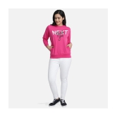 CHOZI Fleece Women''s Non Hooded Sweatshirt ( Pink ) - None