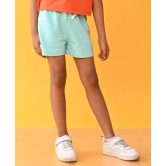 AQUA SUMMER GIRLS SHORTS - AQUA-10-12 YEARS / 1N / AQUA