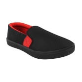 Stanfield SF CANVAS Black/Red Men SHOES - Black Men''s Slip-on Shoes - None