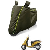 Auto Hub Bike Body Cover for Honda Activa i ( Pack of 1 ) , Green - Green