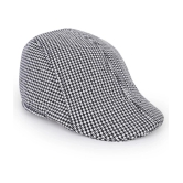 Zacharias Black Cotton Mens Cap ( Pack of 1 ) - Black