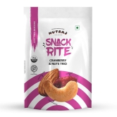 Nutraj Snackrite Cranberry & Nuts Trio & Almond Roasted & Salted - Combo