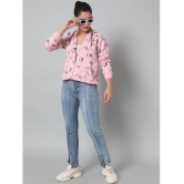 eWools.in Cotton Blend Women''s Hooded Sweatshirt ( Pink ) - None