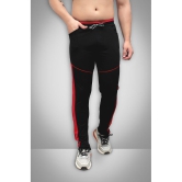 Forbro - Black Lycra Men's Sports Trackpants ( Pack of 1 ) - None