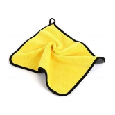 INGENS - Yellow 600 GSM Microfiber Cloth For Automobile ( Pack of 1 )