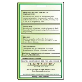 FLARE SEEDS Spinach Green Seeds - 50 Seeds Pack