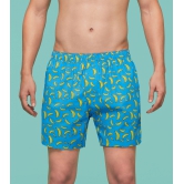 Remix Cotton Boxers Banana Blue M