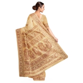 Baluchari Silk Saree Beige