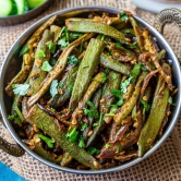 Jain Satvik Bhindi Masala