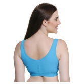 TCG Cotton Lycra Air Bra - Green - 32