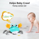 Uttamrobotics Baby Toys Infant Crawling Crab Toy