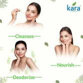 Kara Neem & Tea Tree Oil Refreshing Facial Wipes Pack of 12  (10 Pulls)