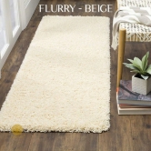 Flurry Bedside Runner For Home-White