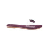 Shoetopia Maroon Womens Flats - None