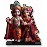 Saf Wood Radha Krishna Idol ( 24 cm )