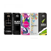 ST.JOHN Cobra BlackCurrent,Cobra,Essence,Visa & Desire Pocket Perfume for Men 10 ml ( Pack of 5 )