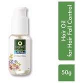 Organic Harvest Hair Oil for Hair Fall Control, Makes Hair Thicker & Stronger, Ideal for All Hair Types - 50ml