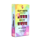 Recode Silky Matte Mini Liquid Lipsticks - 12.50 ml  (1.25ml x 10)