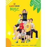 Lux Cozi - Yellow Cotton Boys T-Shirt ( Pack of 1 ) - None