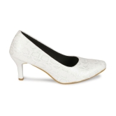 Ishransh - White Women's Pumps Heels - None