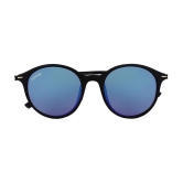 Creature - Blue Round Sunglasses Pack of 1 - Medium