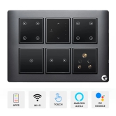 Buy L&G 12 Modular Wireless Touch Switch Board | Smart Technology & German Technology (Size: 12M- 220 x 160 x 45 mm)-White