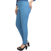 AngelFab - Denim Regular Fit Light Blue Womens Jeggings ( Pack of 1 ) - None