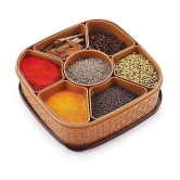 Handa Plastic Assorted Spice Container ( Set of 1 ) - Assorted