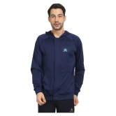 OFF LIMITS Navy Polyester Terry Jacket - L