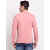 Rodamo  Men Pink Printed Sweatshirt