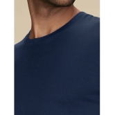 XYXX Cotton Regular Fit Solid Half Sleeves Mens T-Shirt - Navy ( Pack of 1 ) - None