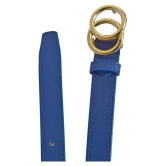 Loopa Blue PU Casual Belt - None