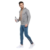 OFF LIMITS Grey Polyester Fleece Sweatshirt - XL