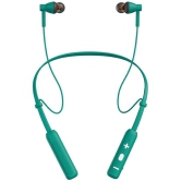 Tecsox Blaze 200 Bluetooth Bluetooth Earphone In Ear Powerfull Bass Green