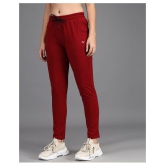 Addyvero - Red Cotton Blend Womens Running Trackpants ( Pack of 1 ) - 30