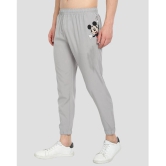 AKTIF Grey Lycra Mens Joggers ( Pack of 1 ) - None