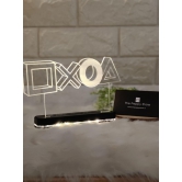 Playstation Led Plaque with Led Stand