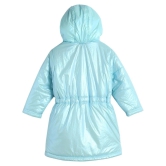 MINI KLUB Girls Polyester Coats For ( Pack of 1 , Blue ) - None