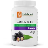 Krishnas Herbal & Ayurveda Jamun Seed Powder, 100 g Pack Of 4