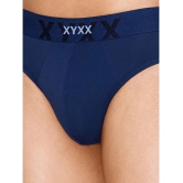 XYXX - Blue Cotton Mens Briefs ( Pack of 1 ) - None