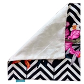 Chevron Flowers Table Runner (13in x 58in or 13in x 72in)