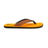 GBest - Orange Men's Thong Flip Flop - None